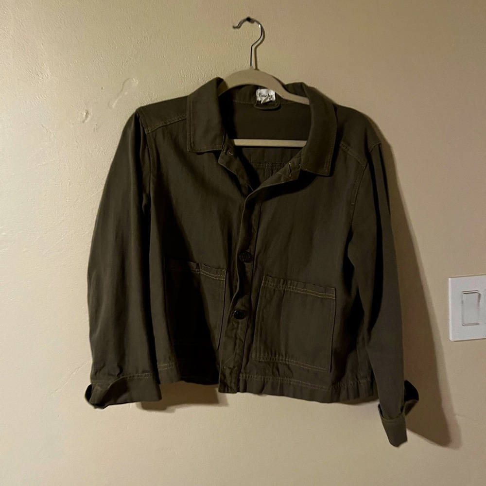 Womens dark  green jacket